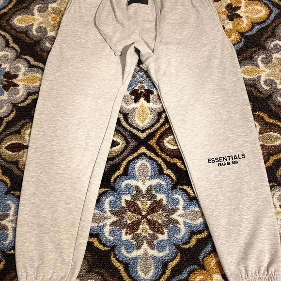 Essentials Heather Gray Joggers - Picture 1 of 3